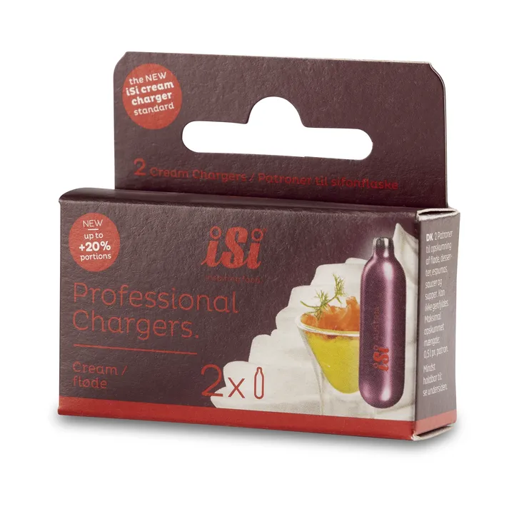 iSi Professional Chargers kermapatruunat - 2 kpl pakkaus - ISi