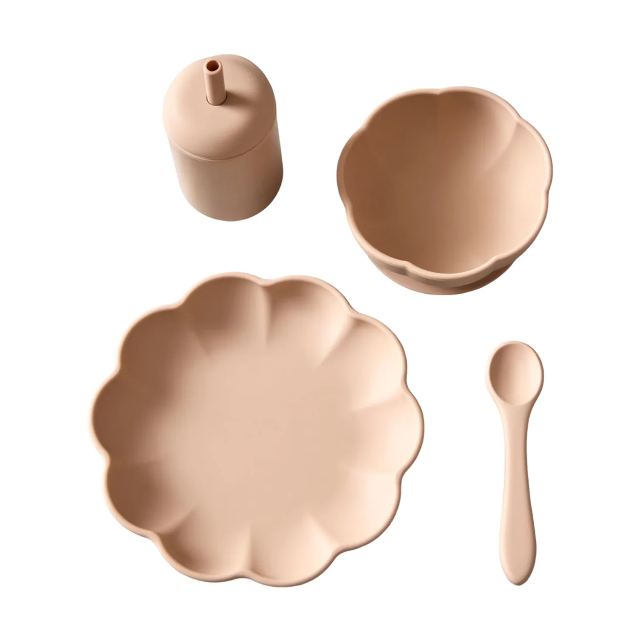 Jack o Juno Little Poppy lastenastiasto 4 osaa Oatmeal