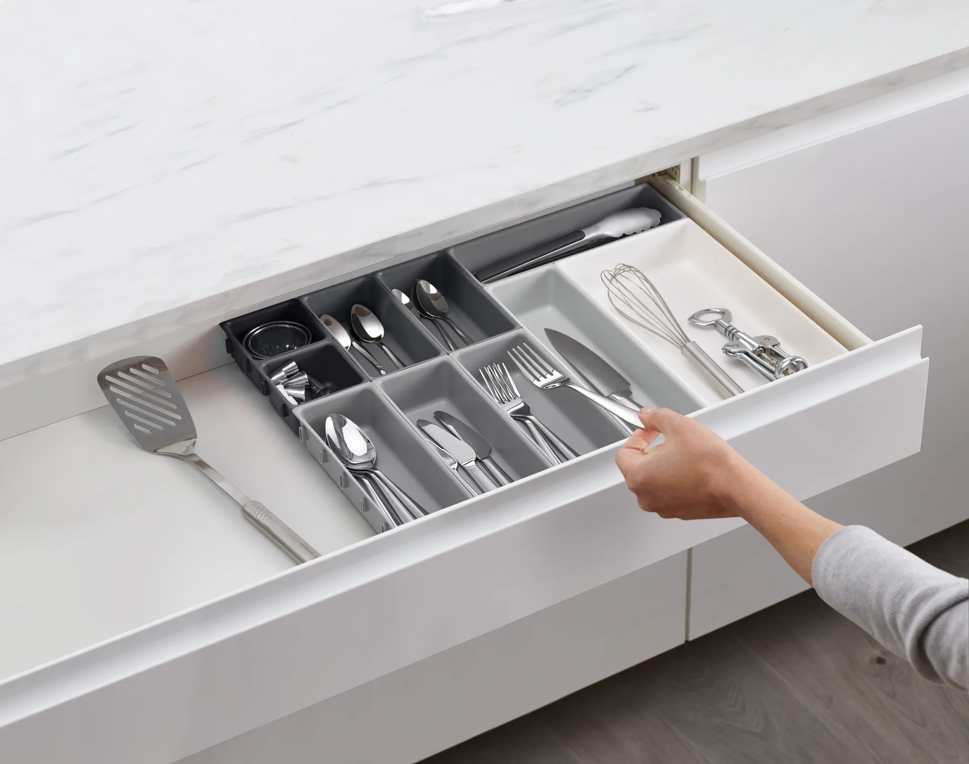 Blox aterinlaatikko 10 osaa, Harmaa Joseph Joseph