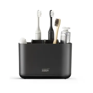 Easystore hammasharjateline large 17,6 cm - Musta - Joseph Joseph