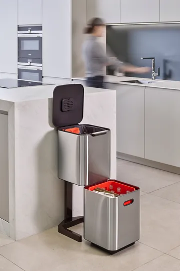 Joseph Joseph Totem Compact roskis 40 L - Ruostumaton teräs - Joseph Joseph