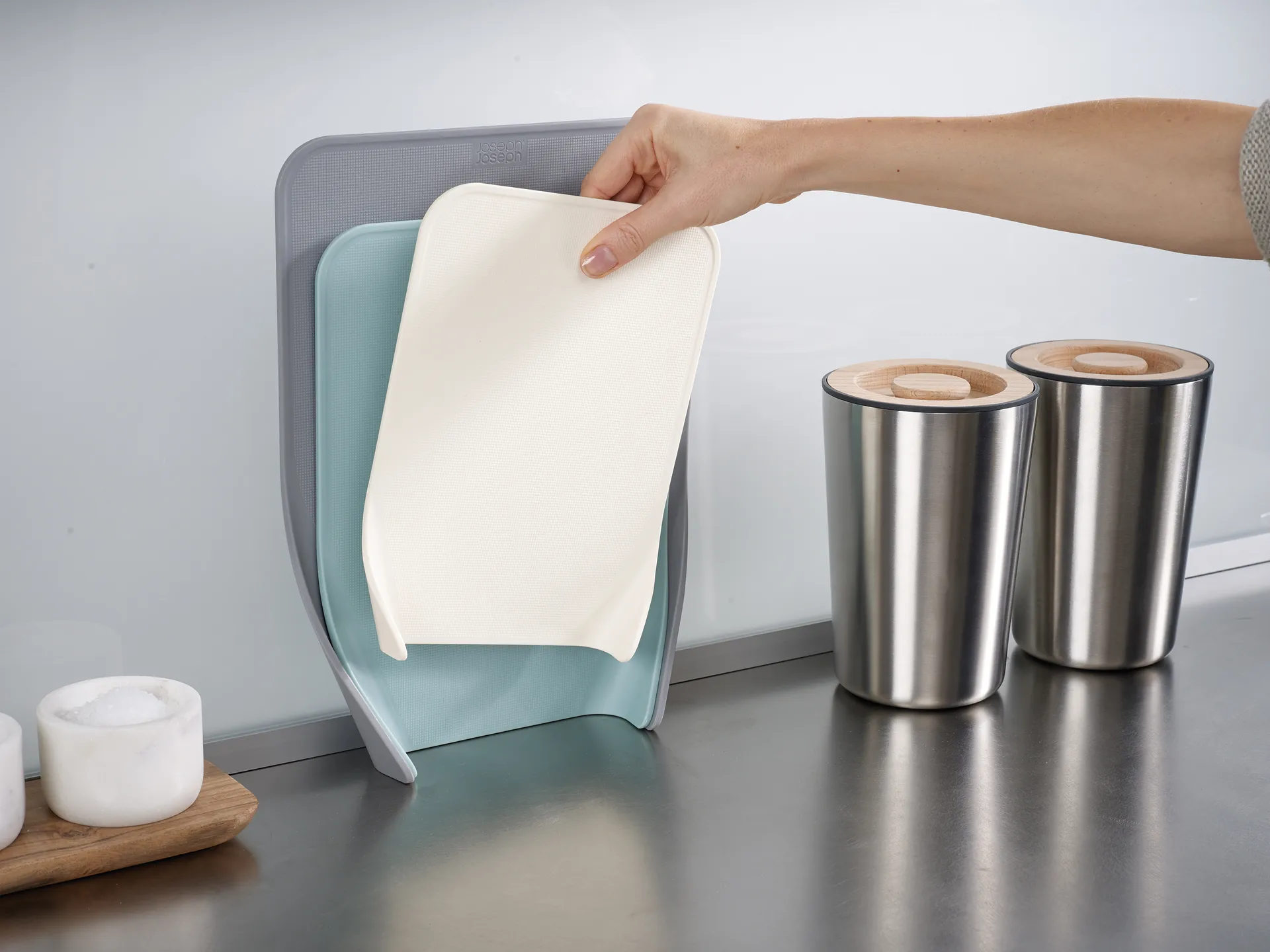 Nest Chop leikkuulauta, Opaali Joseph Joseph