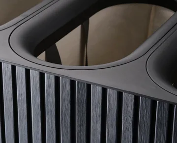 Tota Trio Luxe pyykkikori 90 L - Musta - Joseph Joseph