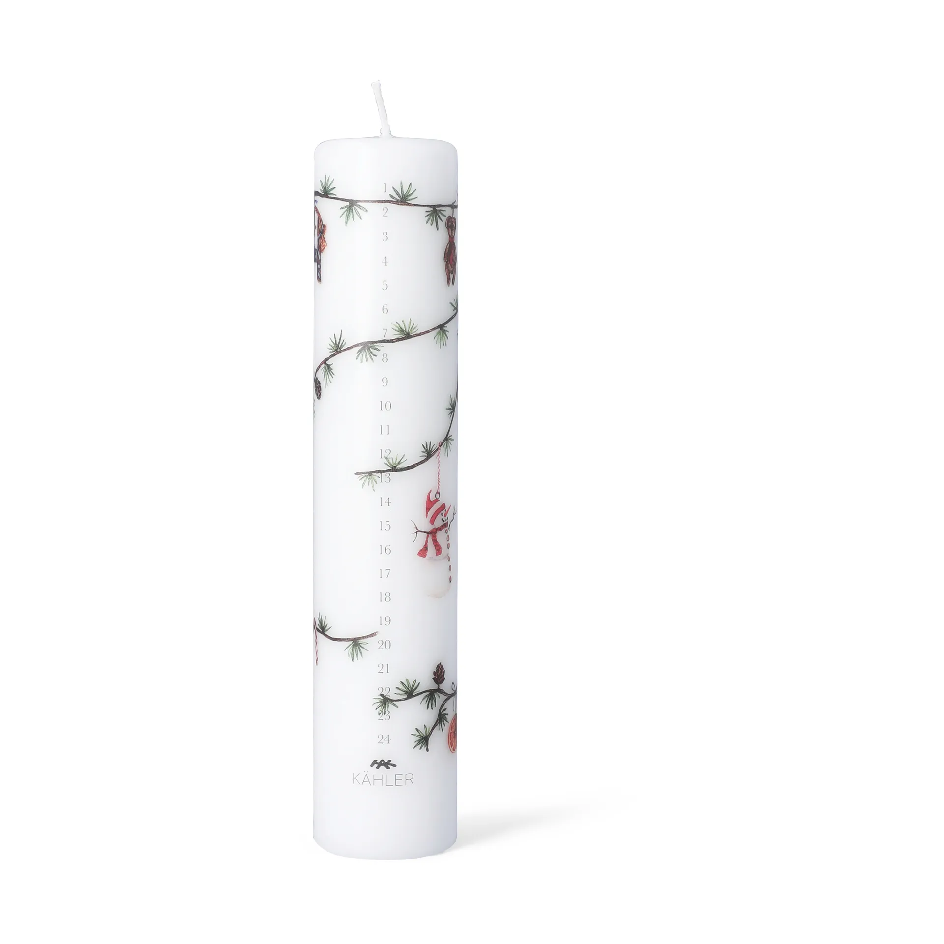 Hammershøi Christmas Adventtikynttilä Ø5 cm, 2025 Kähler