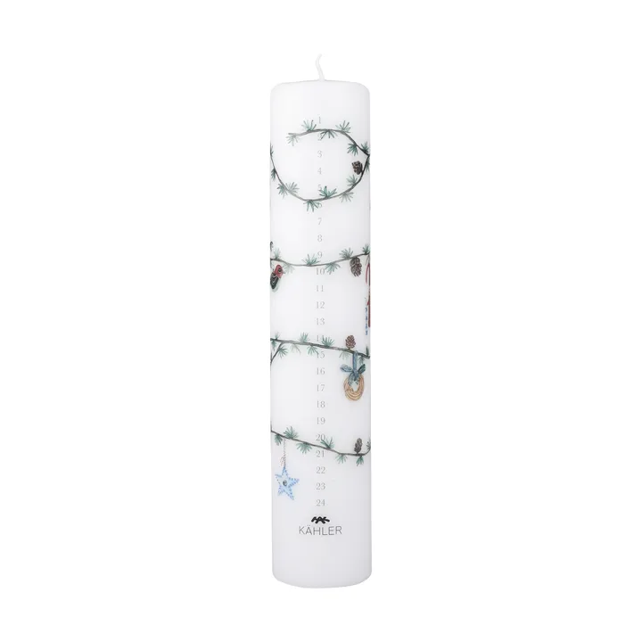 Hammershøi Christmas Adventtikynttilä Ø5 cm - 2026 - Kähler