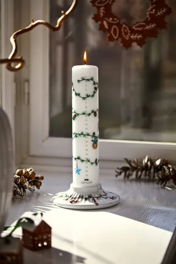 Hammershøi Christmas Adventtikynttilä Ø5 cm - 2026 - Kähler