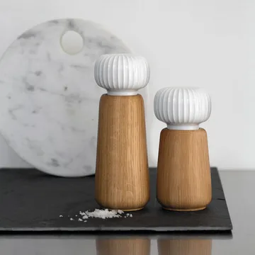 Hammershøi maustemylly pieni - Valkoinen, 14 cm - Kähler