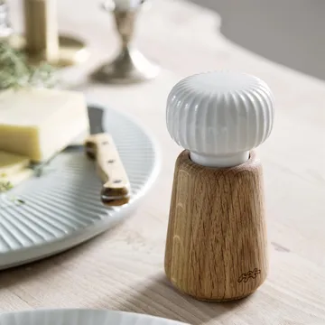 Hammershøi maustemylly pieni - Valkoinen, 14 cm - Kähler