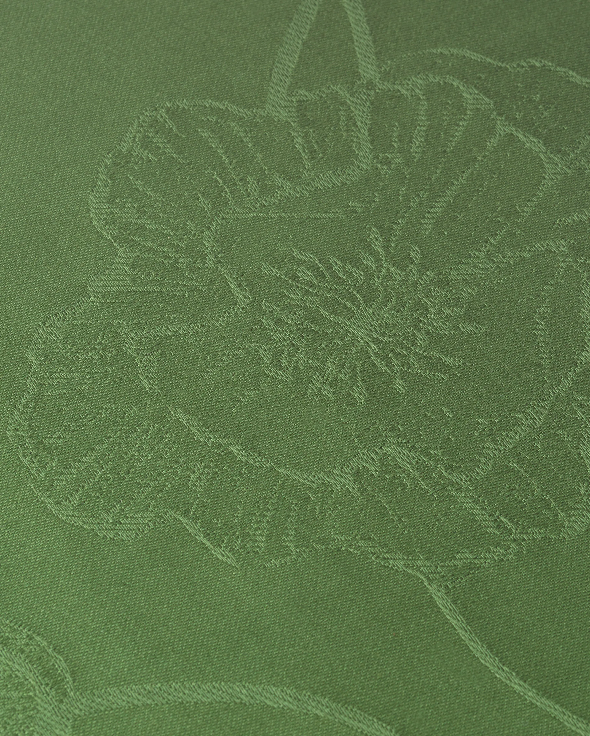 Hammershøi Poppy -kangaslautasliina 45 x 45 cm 4-pakkaus, Vihreä Kähler