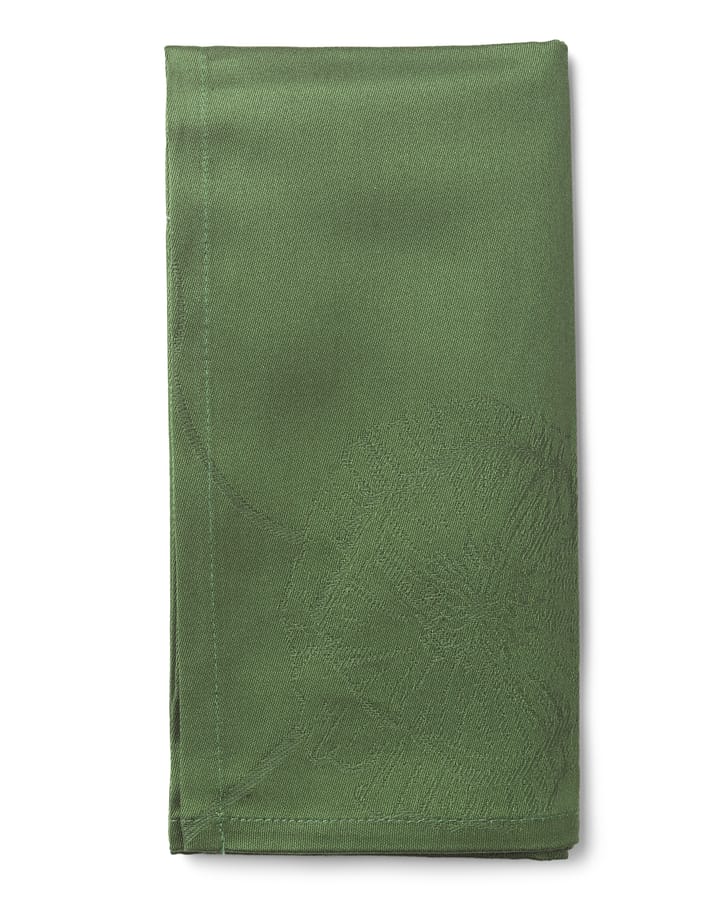 Hammershøi Poppy -kangaslautasliina 45 x 45 cm 4-pakkaus, Vihreä Kähler