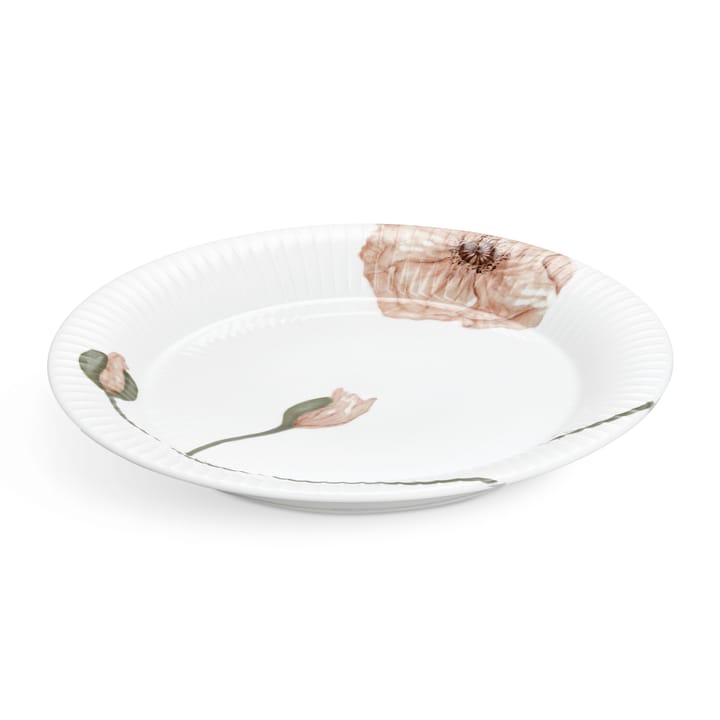 Hammersh�øi Poppy -lautanen 27 cm, Valkoinen Kähler