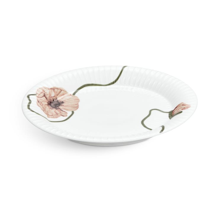 Hammershøi Poppy -leipälautanen 22 cm, Valkoinen Kähler
