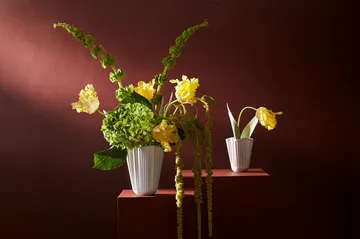 Hammershøi vaasi unfold - Valkoinen, 16,5 cm - Kähler