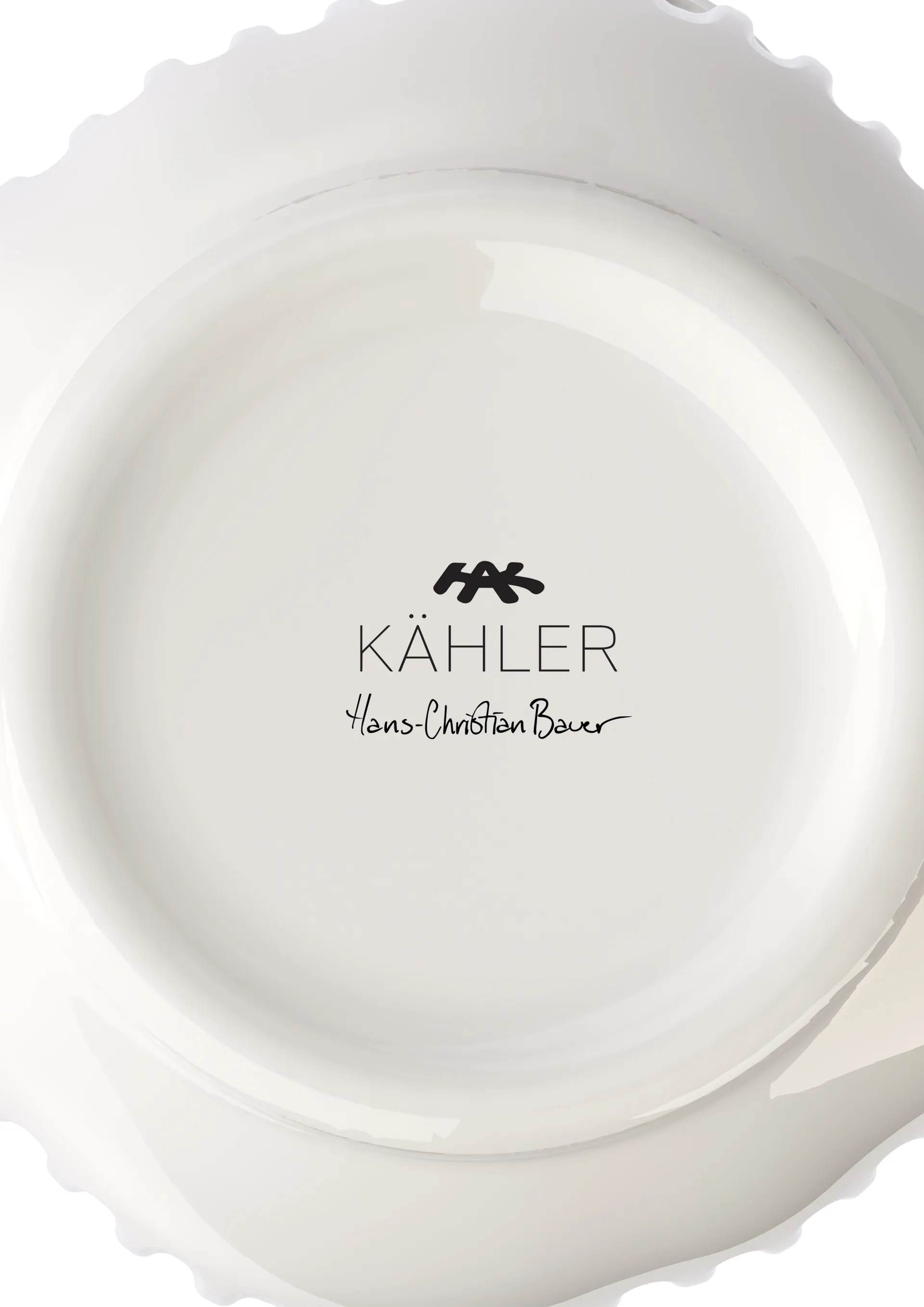 Hammershøi vaasi unfold, Valkoinen, 20,5 cm Kähler