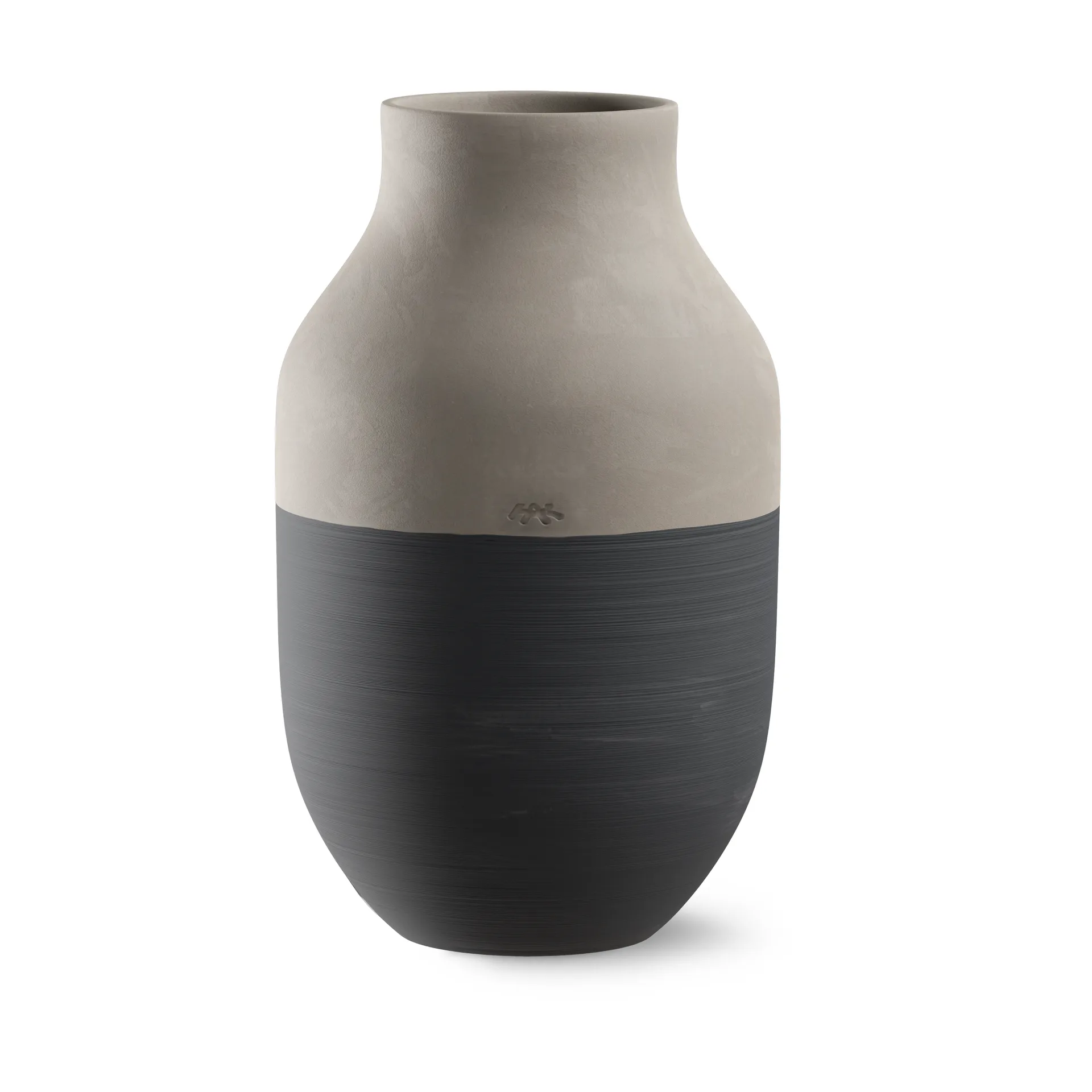 Omaggio Circulare Vaasi K31 cm, Antrasiitinharmaa Kähler