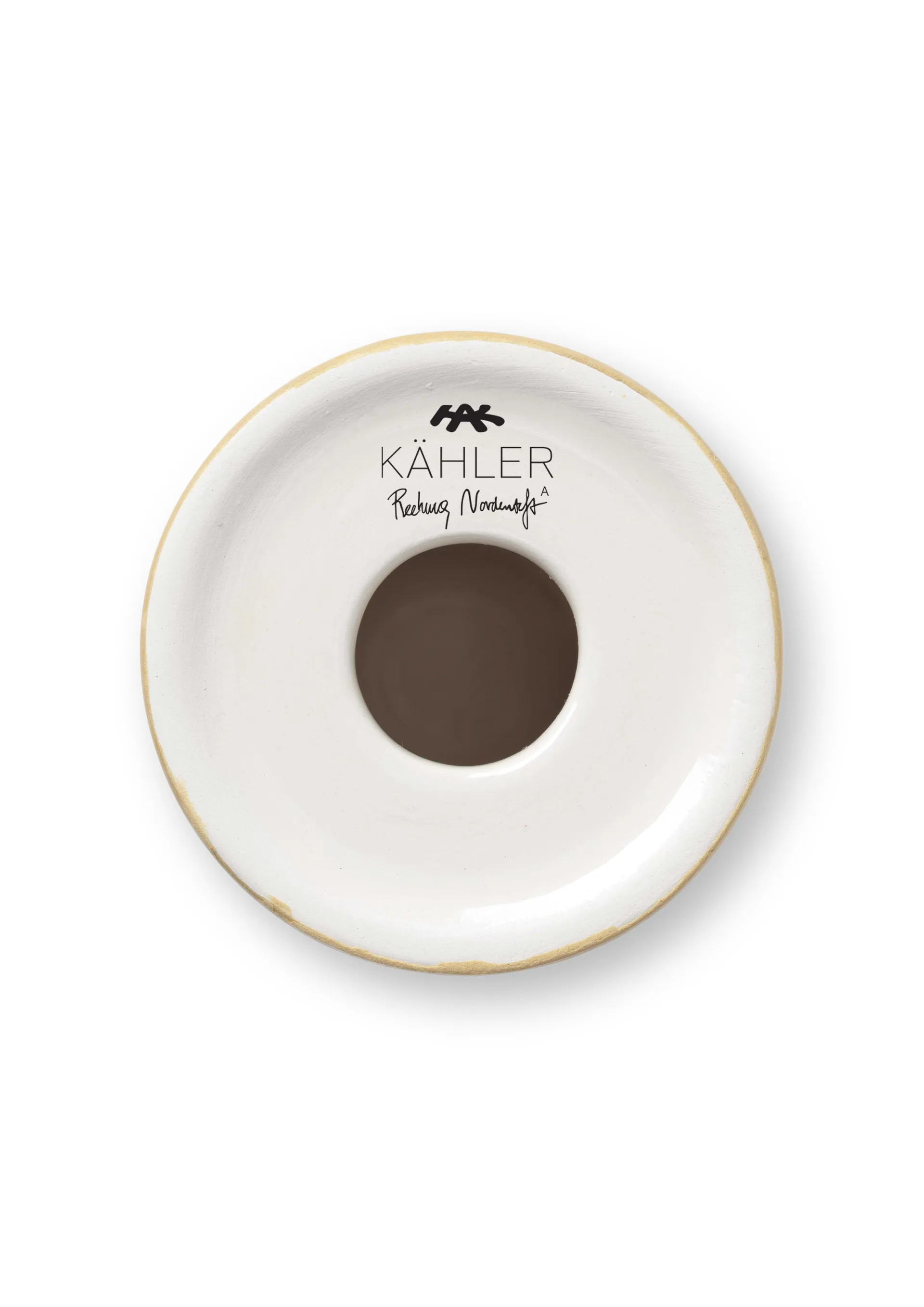 Omaggio Nuovo kynttilänjalka 16 cm, Ockra Kähler