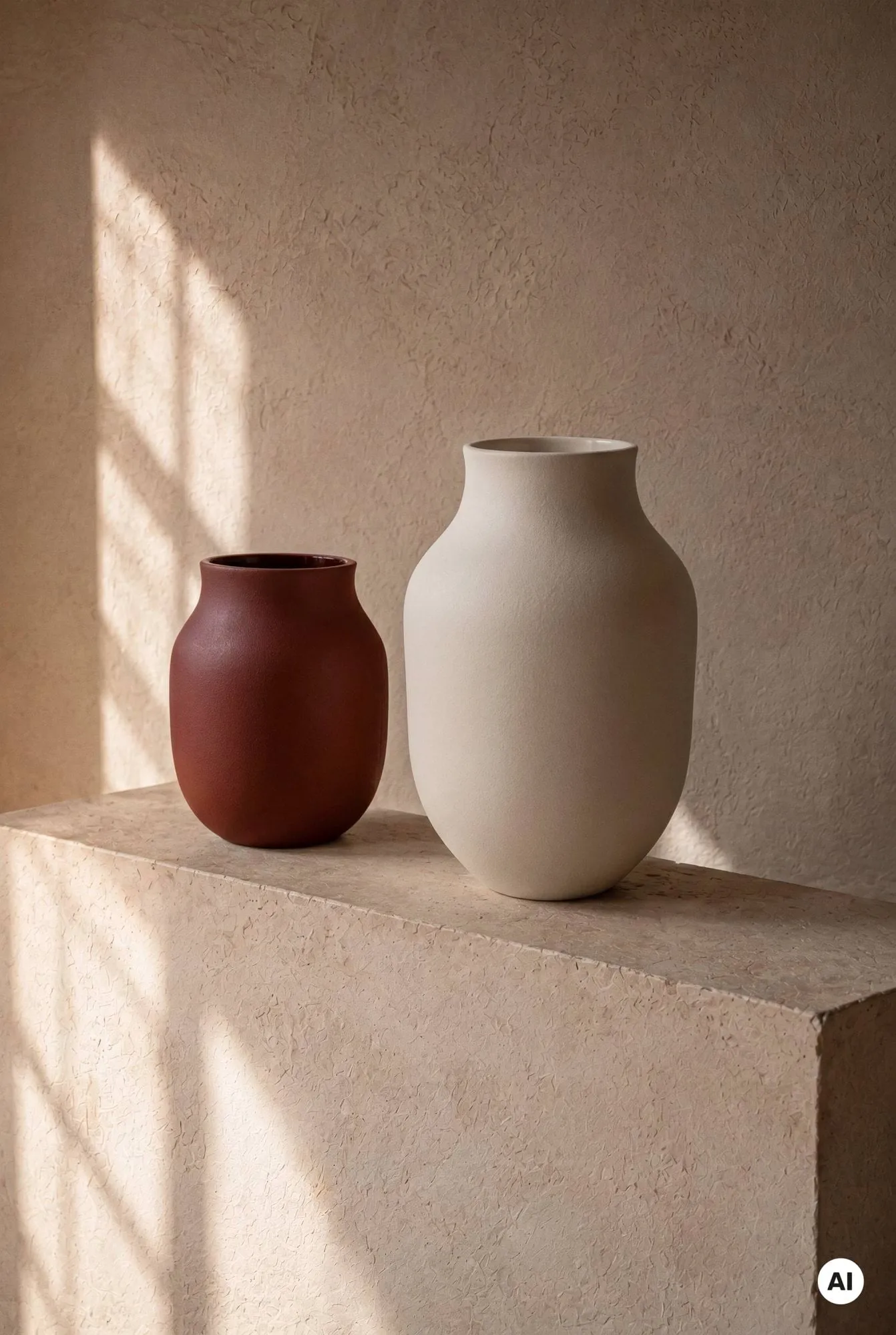 Studio Omaggio maljakko, Bordeaux, 20 cm Kähler