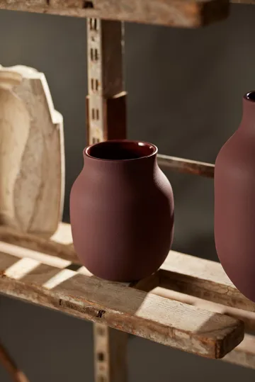 Studio Omaggio maljakko - Bordeaux, 20 cm - Kähler