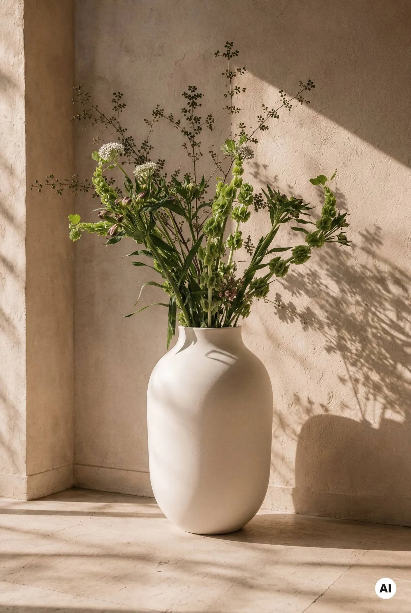 Studio Omaggio maljakko, Hiekka, 50 cm Kähler