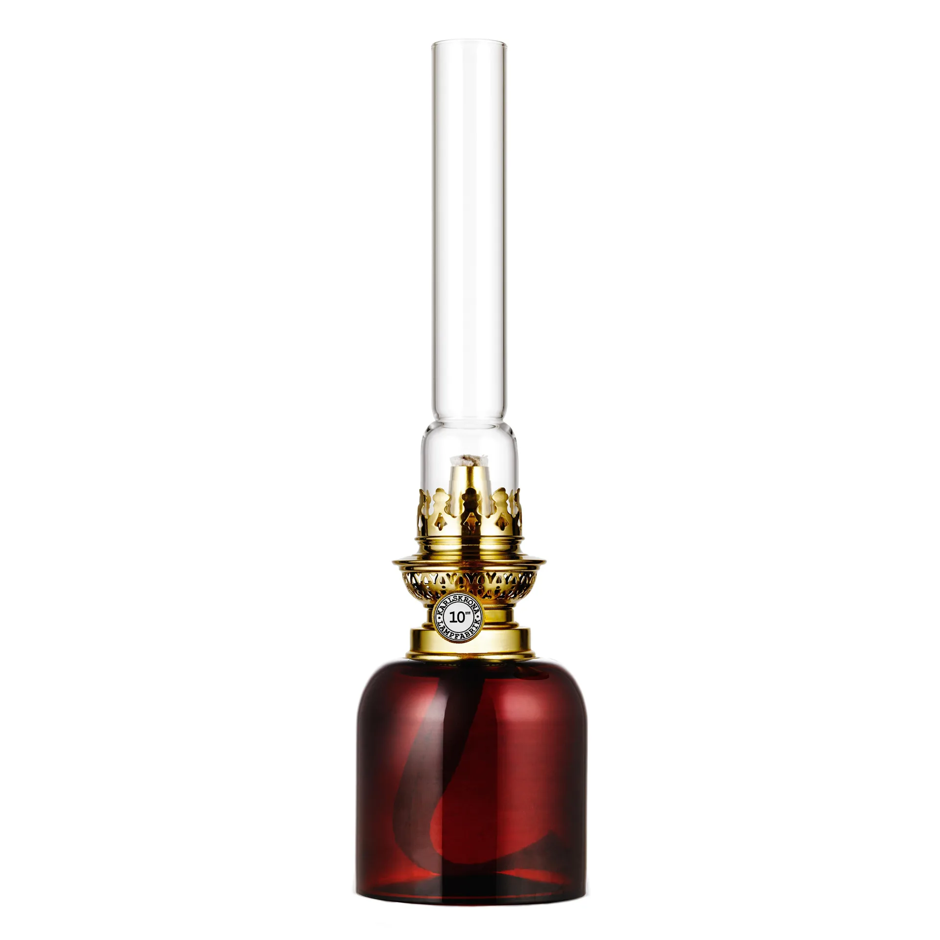 Skeppsholmen öljylamppu, ruskea Karlskrona Lampfabrik