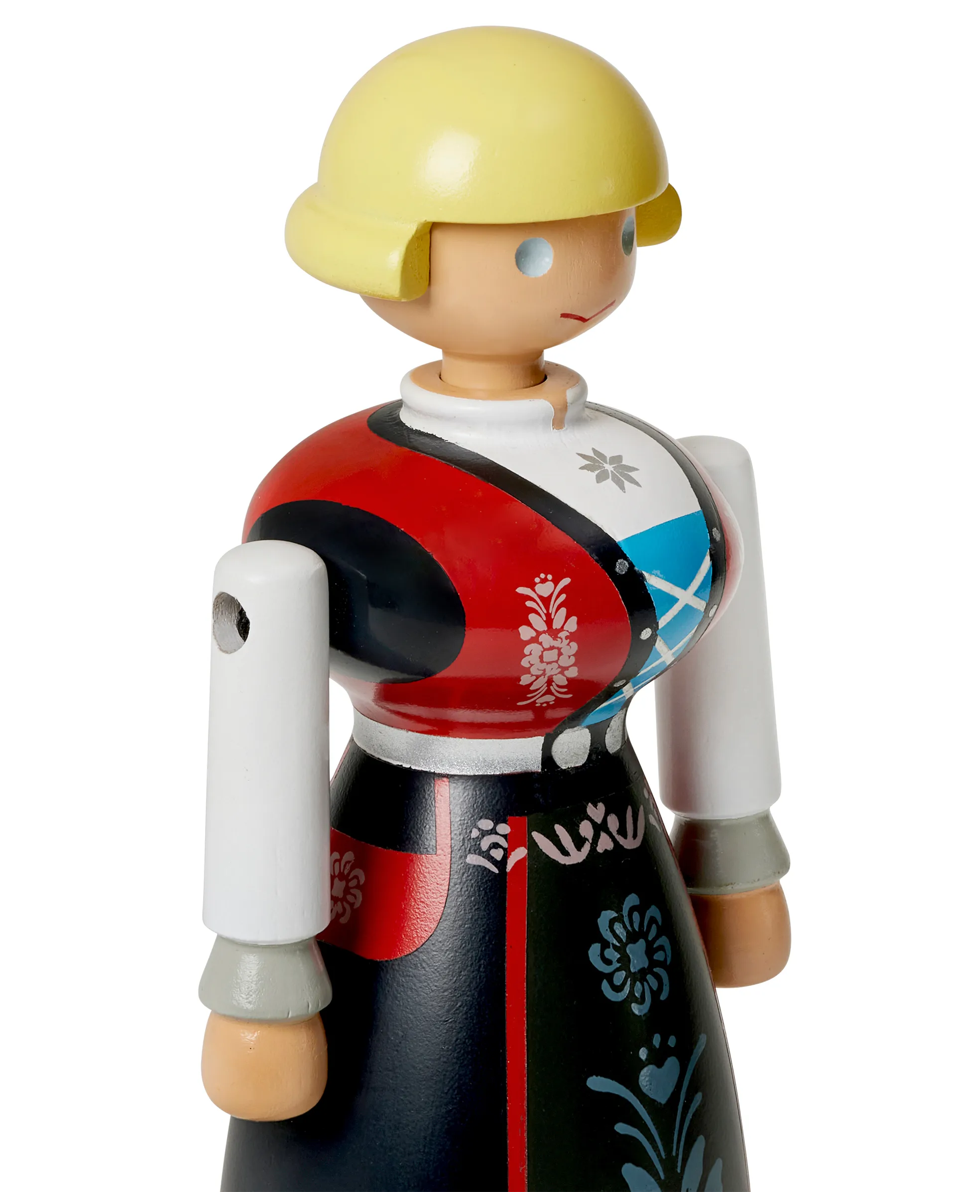 Kay Bojesen nainen Norjan kansallispuvussa, Musta-punainen-valkoinen Kay Bojesen Denmark