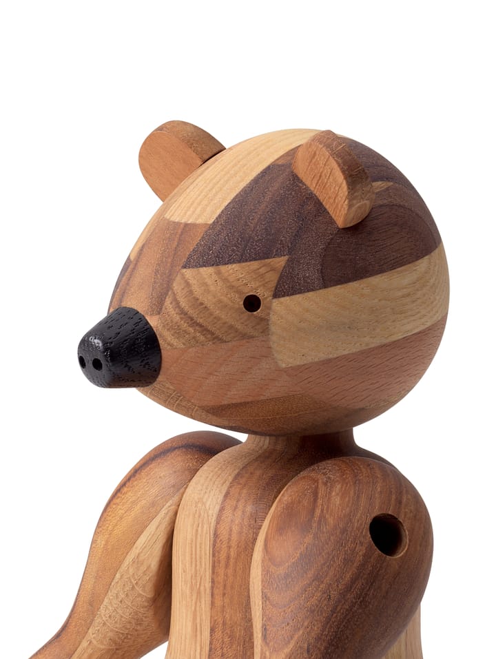 Kay Bojesen puinen karhu juhlavuoden julkaisu mixed wood, Medium Kay Bojesen Denmark