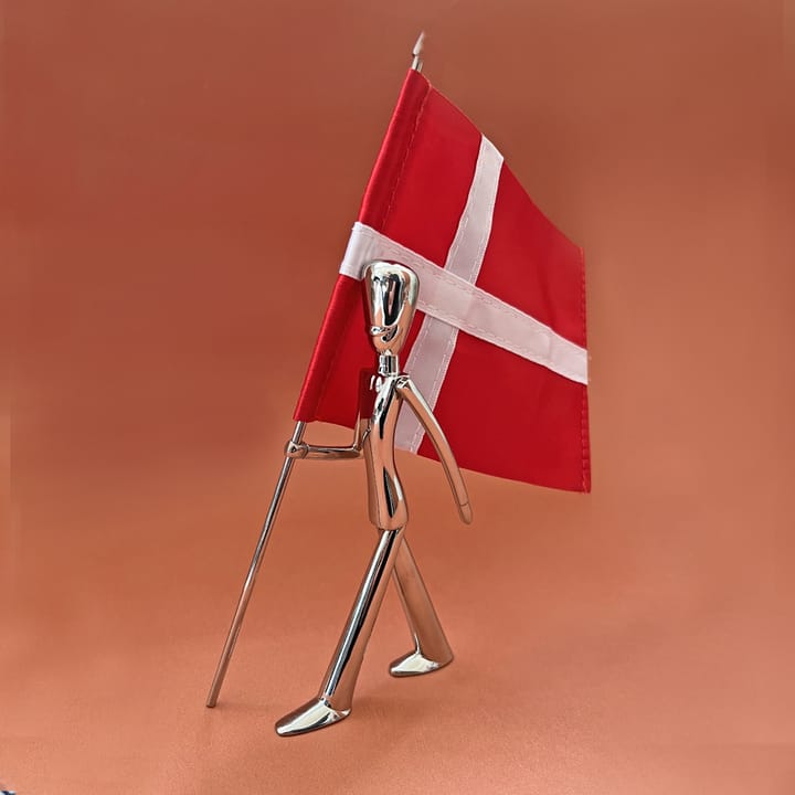 Royal Guard lippua kantava hahmo 18 cm, Polished steel Kay Bojesen