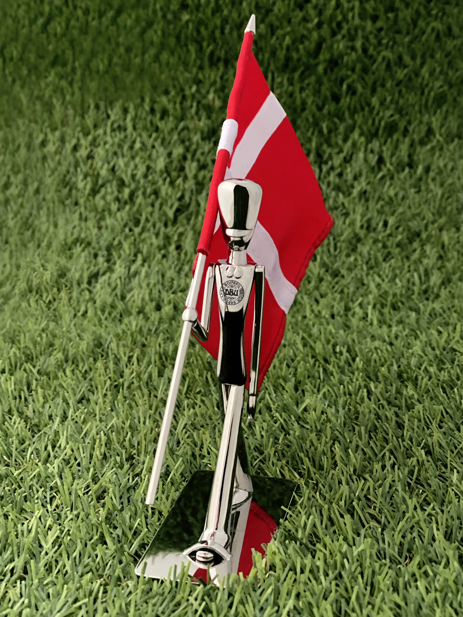 Royal Guard x DBU -hahmo 18 cm, Polished steel Kay Bojesen