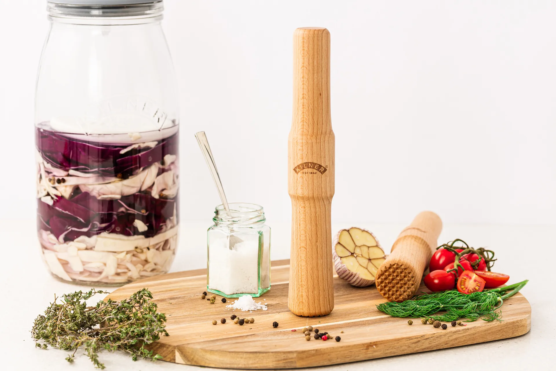 Kilner fermentointisauva, Vaalea puu Kilner