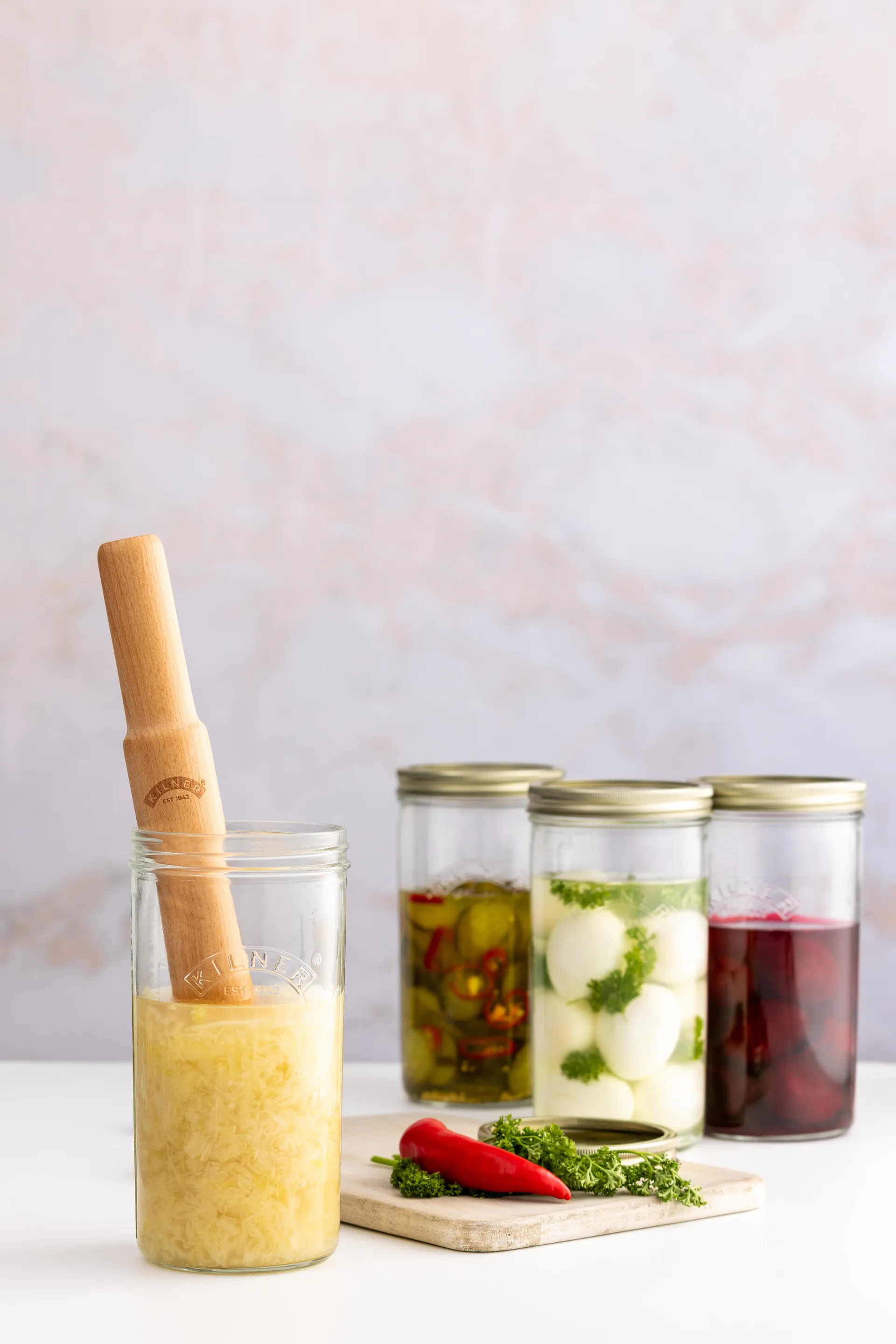 Kilner fermentointisauva, Vaalea puu Kilner