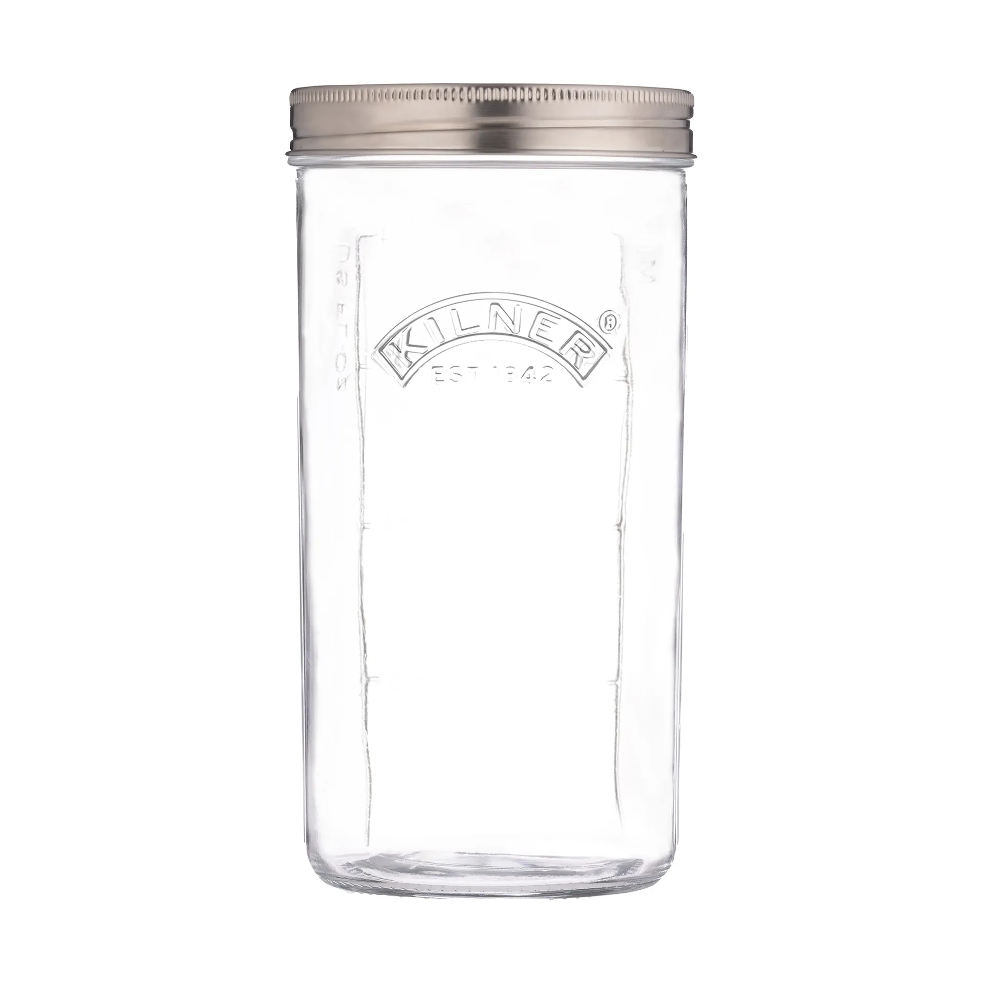 Kilner fermentointisetti, Kirkas ruostumaton teräs, 1 l Kilner