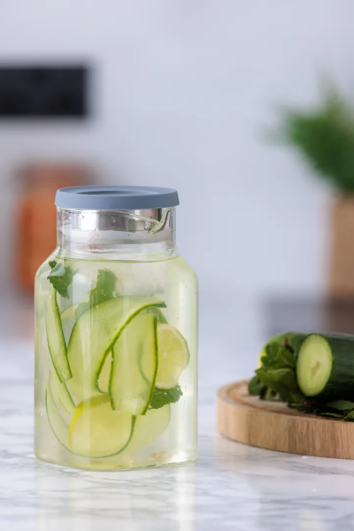 Kilner FRESH kylmäkannu, Kirkas harmaa, 1,2 l Kilner