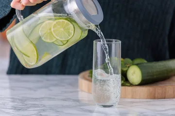 Kilner FRESH kylmäkannu - Kirkas harmaa, 1,2 l - Kilner