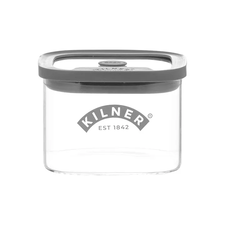 Kilner FRESH säilytyspurkki - Kirkas harmaa, 0,5 l - Kilner