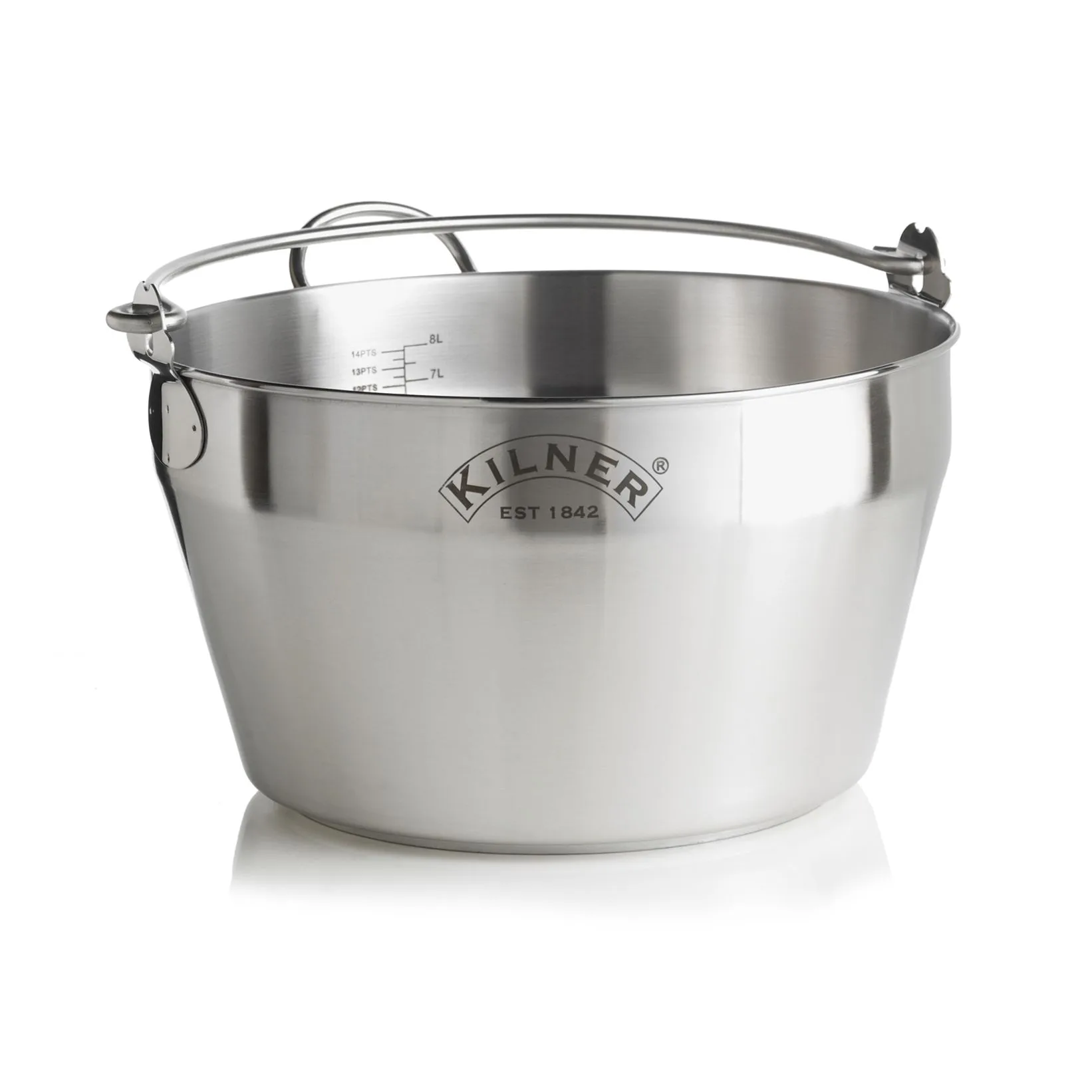 Kilner hillokattila, Ruostumaton teräs Kilner
