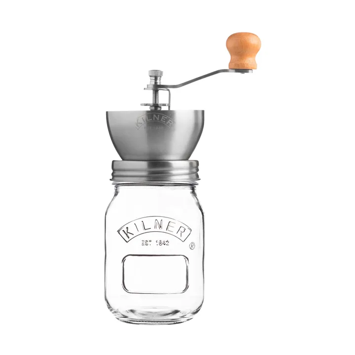 Kilner kahvimylly - Kirkas ruostumaton teräs, 0,5 l - Kilner
