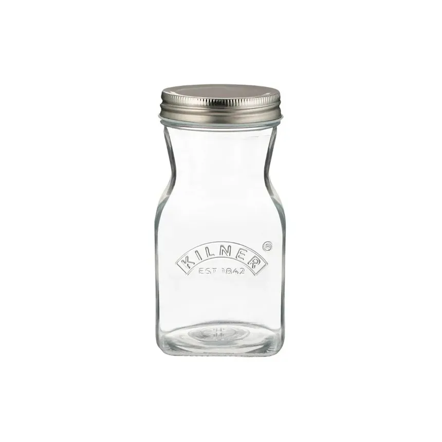 Kilner mehu- ja kastikepullo, Kirkas ruostumaton teräs, 0,5 l Kilner