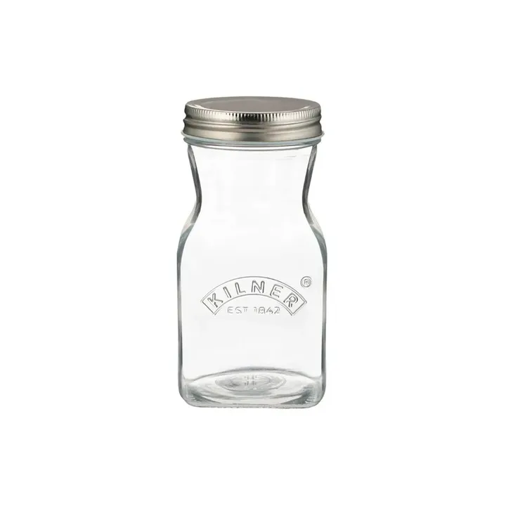 Kilner mehu- ja kastikepullo - Kirkas ruostumaton teräs, 0,5 l - Kilner
