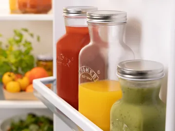 Kilner mehu- ja kastikepullo - Kirkas ruostumaton teräs, 1 l - Kilner