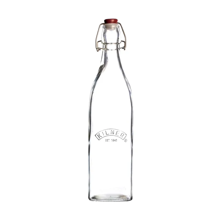 Kilner-pullo salpalla - Kirkas, 1 l - Kilner