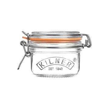Kilner pyöreä purkki salpalla - Kirkas, 125 ml - Kilner