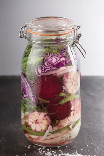 Kilner pyöreä purkki salpalla - Kirkas, 1,5 l - Kilner