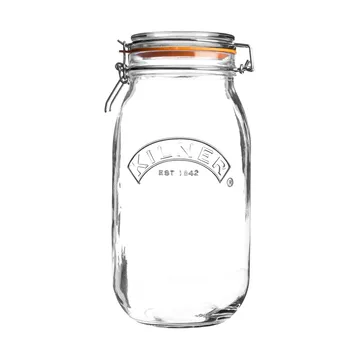 Kilner pyöreä purkki salpalla - Kirkas, 3 l - Kilner