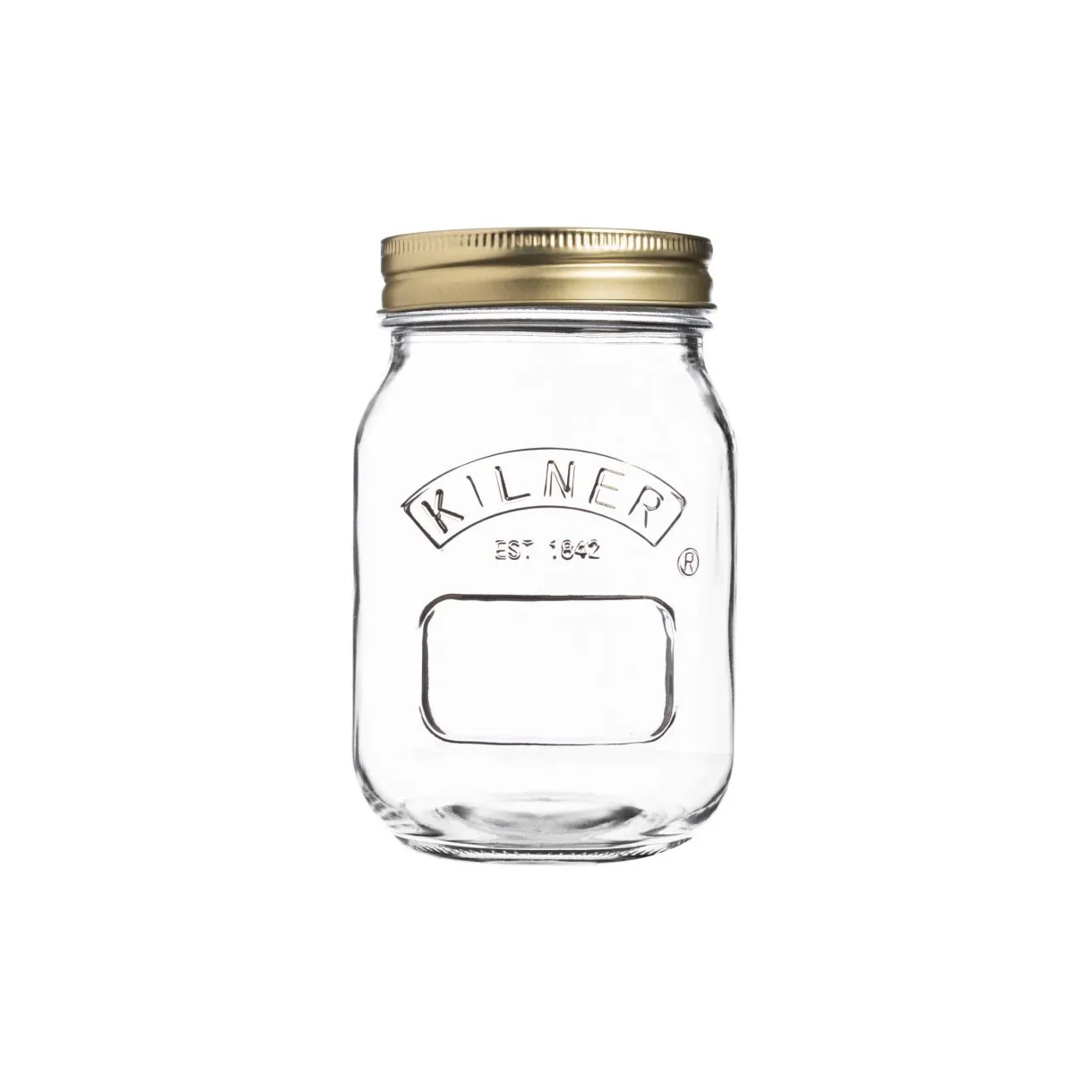 Kilner pyöreä säilöntäpurkki, Kirkas kulta, 0,5 l Kilner