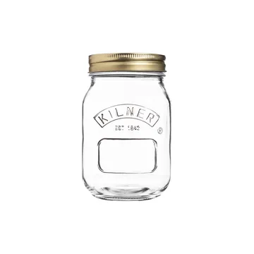 Kilner pyöreä säilöntäpurkki - Kirkas kulta, 0,5 l - Kilner