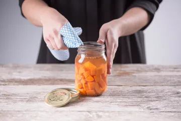 Kilner pyöreä säilöntäpurkki - Kirkas kulta, 0,5 l - Kilner