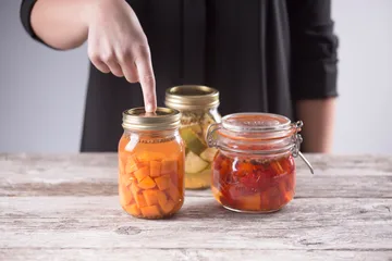 Kilner pyöreä säilöntäpurkki - Kirkas kulta, 0,5 l - Kilner