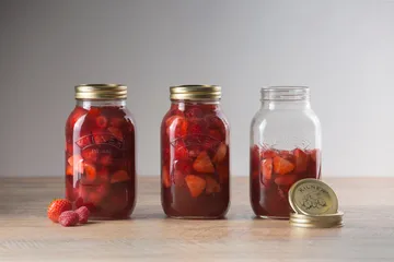 Kilner pyöreä säilöntäpurkki - Kirkas kulta, 1 l - Kilner