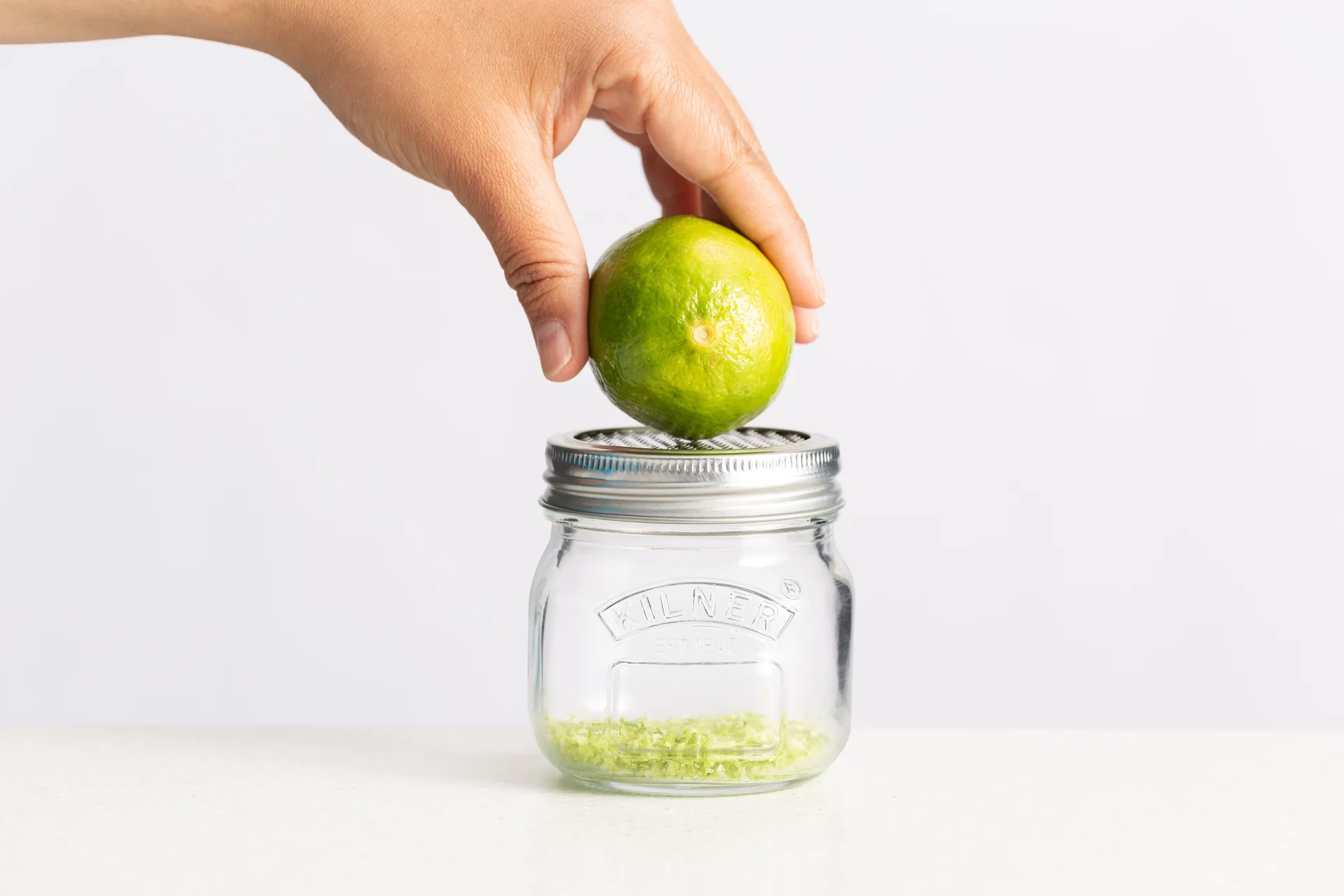 Kilner säilytyspurkki raastokannella, Hopea kirkas, 250 ml Kilner