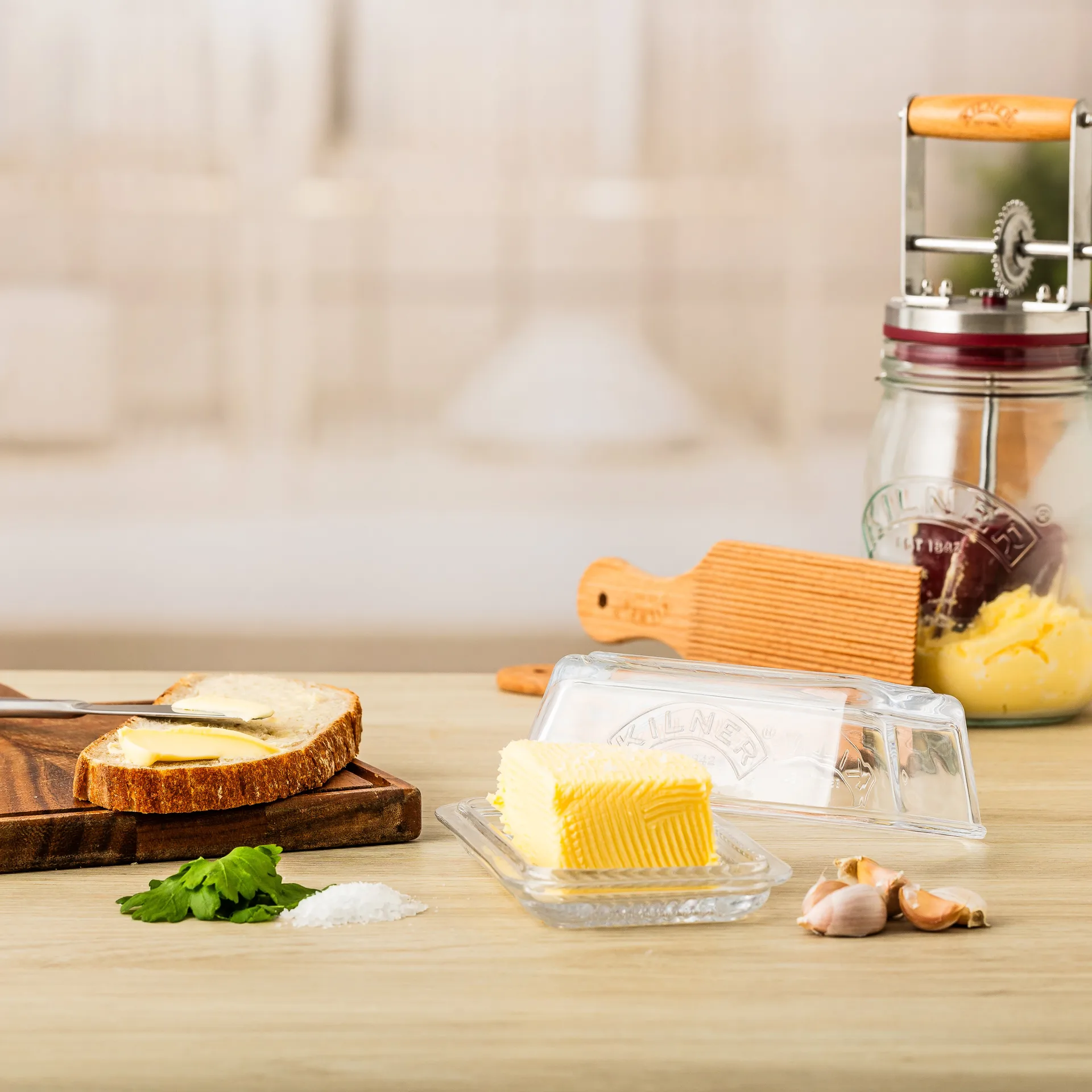 Kilner voirasia, kirkas Kilner